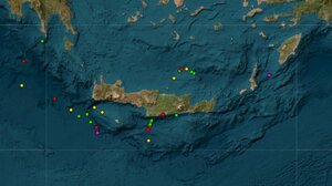 3,9 ρίχτερ στα νότια του νομού Ηρακλείου