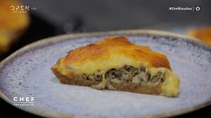 Συνταγή για τάρτα με κιμά, μπίρα και τσένταρ 