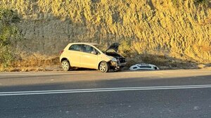 Νέο τροχαίο στον δρόμο Επισκοπή - Σταμνιοί!