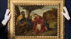 Πίνακας του Τιτσιάνο που είχε κλαπεί βρέθηκε σε πλαστική σακούλα