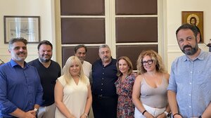Το νέο Δ.Σ. του Εμπορικού Συλλόγου Χανίων συνάντησε τον Αντιπεριφερειάρχη