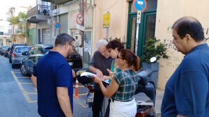 Αυτοψία Καλοκαιρινού στην Αγία Τριάδα – Στο επίκεντρο οι μελέτες του έργου ανάπλασης (video)