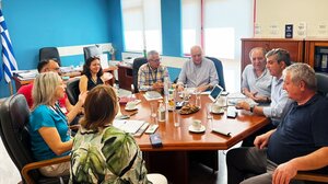 Συνάντηση στην 7η ΥΠΕ Κρήτης για τις Δομές Υγείας του Δήμου Βιάννου