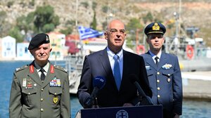 Ν. Δένδιας: Κομβικό σημείο για την ΑΟΖ και την υφαλοκρηπίδα το Καστελόριζο 