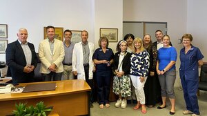 Εθιμοτυπική επίσκεψη του νέου διοικητή της Αμερικανικής Ναυτικής Ευκολίας Σούδας στο ΓΝ Χανίων