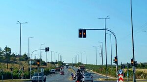 Πρόβλημα με τα φανάρια στον κόμβο Σκαλανίου - Πως έγινε η αποκατάσταση