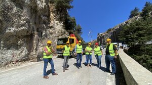 Στο Φαράγγι Κοτσιφού η Αντιπεριφερειάρχης Ρεθύμνης Μαρία Λιονή 