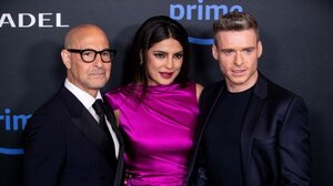 Η Πριγιάνκα Τσόπρα και ο Στάνλεϊ Τούτσι στο Λονδίνο για τα γυρίσματα του «Citadel»