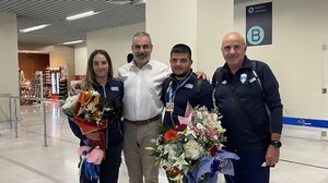 Θερμή υποδοχή στον Χανιώτη Παγκόσμιο Πρωταθλητή στην σκοποβολή, Εφραίμ Νικαλαντωνάκη