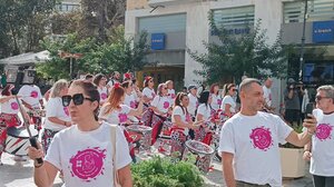 Σε βραζιλιάνικους ρυθμούς για τον Καρκίνο του Μαστού στο κέντρο του Ηρακλείου