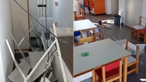 Κατέρρευσε οροφή σε νηπιαγωγείο 
