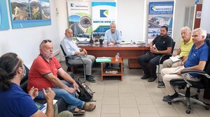 Συνάντηση Ά. Παπαδογιάννη με Δήμαρχο Σφακίων 