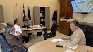 Συνεχίζονται οι συναντήσεις του Δημάρχου Ηρακλείου Αλέξη Καλοκαιρινού με τους Προέδρους των Τοπικών Κοινοτήτων