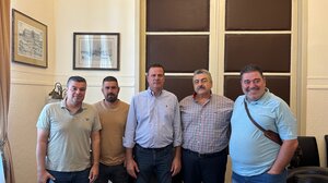 Για τα προβλήματα της Νέας Κυδωνίας ενημερώθηκε ο Αντιπεριφεριεάρχης 