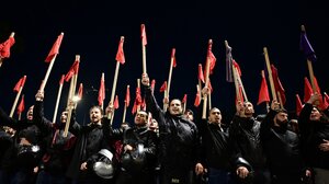 Σε εξέλιξη η μεγάλη πορεία των Οργανώσεων του ΚΚΕ και της ΚΝΕ