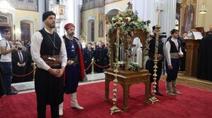 Συνέρρευσαν οι Ηρακλειώτες στον Άγιο Μηνά: Λαμπρές οι εκδηλώσεις για τον πολιούχο του Ηρακλείου