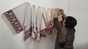 Έκθεση Υφαντών και Κεντημάτων στο Κέντρο Ημερήσιας Φροντίδας Ηλικιωμένων Αγίας Τριάδας Ηρακλείου