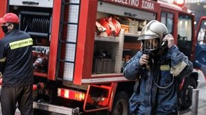 Φωτιά σε χώρο ανακύκλωσης μετάλλων στο Κορωπί