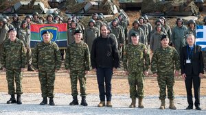 Παρουσία του Γιάννη Κεφαλογιάννη η πολυεθνική τακτική άσκηση «Χρυσό Ξίφος»