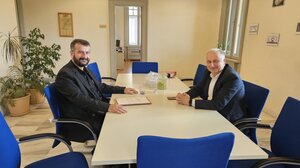 Συναντήσεις στο Πράσινο Ταμείο και την ΕΕΤΑΑ για τον Μιχάλη Κοκολάκη