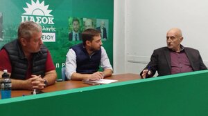 Συνάντηση Κουμαντάκη - ΝΕ ΠΑΣΟΚ σε καλό κλίμα!
