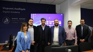 Εγκαινιάστηκε η νέα, πρότυπη Ψηφιακή Ακαδημία του Δήμου Χανίων
