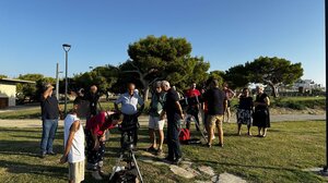 «Παρατηρώντας τον Ήλιο στο κέντρο του Ηρακλείου!» με τηλεσκόπιο 