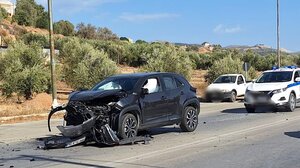 Δύο τραυματίες σε τροχαίο στη Μεσαρά 