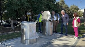 Σε λειτουργία νέα συστήματα υπόγειων κάδων στο Ηράκλειο-Video