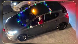 Ένας Άγιος Βασίλης ... σε 4 τροχούς!