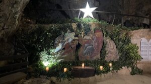 Με φάτνη, πρόβατα και το αστέρι της Βηθλέεμ, η αναπαράσταση της Γέννησης στη Μαραθοκεφάλα