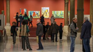 Με επιτυχία τα εγκαίνια για την έκθεση ζωγραφικής «Γραμμές Πλόων και Ονείρων» του Γιάννη Ζαχαράκη 