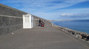 Μια παραφωνία στον μόλο του Ηρακλείου