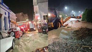 Εφιαλτική νύχτα στη Ρόδο, λόγω της κακοκαιρίας – Απαγορεύτηκε η κυκλοφορία, δεκάδες κλήσεις για απεγκλωβισμούς 