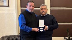 Επίσκεψη Νίκου Καστρινάκη στον Αντιπεριφερειάρχη Χανίων Νίκο Καλογερή