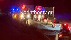 Κορινθία: Νεκρός οδηγός Ι.Χ - Προσπάθησε να αποφύγει σκύλο και «καρφώθηκε» σε φορτηγό
