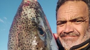 Λαγοκέφαλος "τέρας" πιάστηκε στα νότια της Βιάννου!