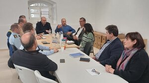 Συνάντηση για τη διαχείριση φυσικών καταστροφών στο Ρέθυμνο