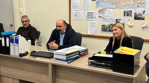 Επίσκεψη Σέβης Βολουδάκη στα γραφεία του Ταμείου Αποκατάστασης Επιπτώσεων Φυσικών Καταστροφών