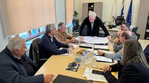 Α. Καλοκαιρινός: Συνάντηση εργασίας για αντιπλημμυρική προστασία και οριοθέτηση των ρεμάτων 