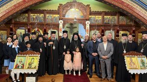 Τα Ιερά Λείψανα των Αγίων Τεσσάρων Νεομαρτύρων στην Μελβούρνη της Αυστραλίας