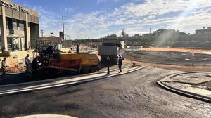 Έπεσε η πρώτη ασφαλτόστρωση στον κόμβο Ανόδου!