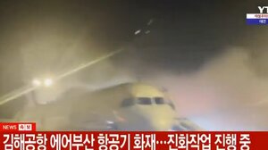 Συναγερμός στη Ν. Κορέα: Αεροπλάνο έπιασε φωτιά σε αεροδρόμιο στο Μπουσάν - Σώοι οι 169 επιβάτες