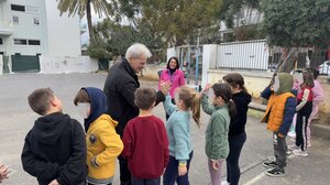 Αυτοψία στο σχολικό συγκρότημα της Ακαδημίας έκανε ο Αλ. Καλοκαιρινός