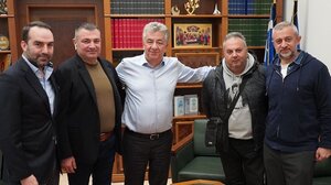 Συνάντηση Αρναουτάκη με το προεδρείο του Γ.Σ. Εργοτέλη 