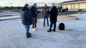 Νέα αυτοψία του Δημάρχου Ηρακλείου στις εργασίες για την μετεγκατάσταση των ειδικών σχολείων