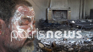 Το δράμα του κ. Ανδρέα: Το σπίτι του τυλίχθηκε στις φλόγες την Πρωτοχρονιά, για δεύτερη φορά