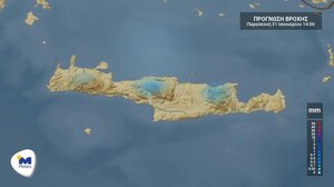 Σποραδικές βροχές αλλά και υψηλές θερμοκρασίες την Παρασκευή στην Κρήτη