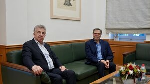 Συνάντηση Περιφερειάρχη με τον Πρύτανη του Πολυτεχνείου Κρήτης