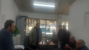 Περιοδεία κλιμακίου του ΚΚΕ στην υπηρεσία καθαριότητας του Δήμου Μαλεβιζίου